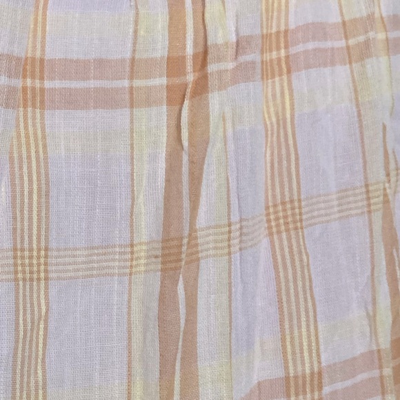 NWT Ulla Johnson Pale Lilac Plaid Noelle Dress - Picture 6 of 9